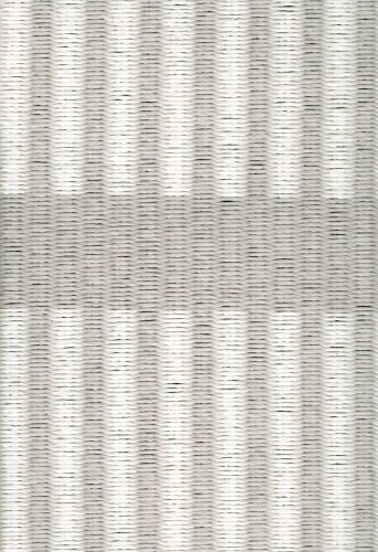 Woodnotes Cut Stripe Carpet Sewn Edges 170x240 cm - Stone/White