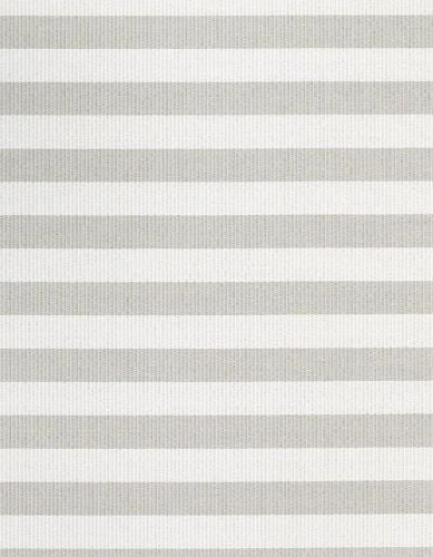 Woodnotes Big Stripe Carpet Sewn Edges 170x240 cm - Stone/White