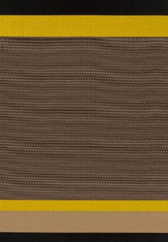 Woodnotes Panorama Carpet Sewn Edges 140x200 cm - Black/Natural