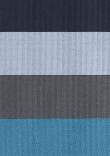 Woodnotes Fourways Carpet Sewn Edges 80x200 cm - Turquoise/Dark Blue