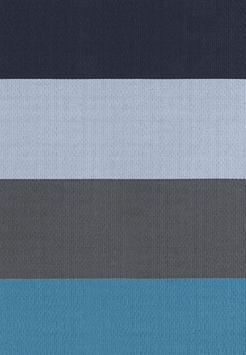 Woodnotes Fourways Carpet Sewn Edges 140x200 cm - Turquoise/Dark Blue