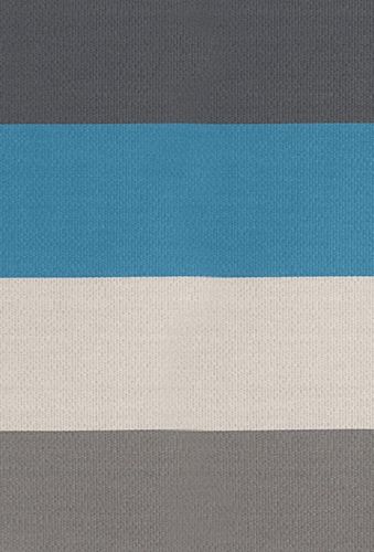 Woodnotes Fourways Carpet Sewn Edges 170x240 cm - Turquoise/Graphite