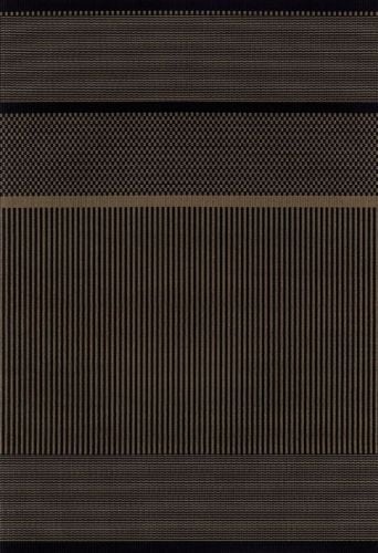 Woodnotes San Francisco Carpet Sewn Edges 80x200 cm - Black/Nutria