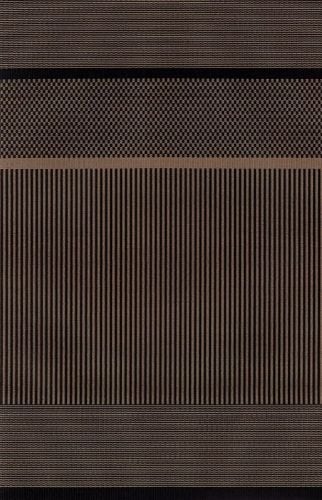 Woodnotes San Francisco Carpet Sewn Edges 140x200 cm - Black/Natural