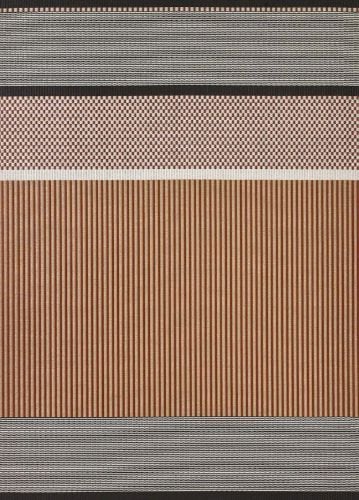 Woodnotes San Francisco Carpet Sewn Edges 170x240 cm - Reddish Brown/Stone