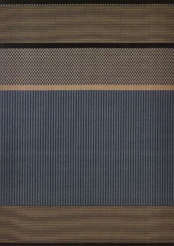 Woodnotes San Francisco Carpet Sewn Edges 170x240 cm - Dark Blue/Nutria