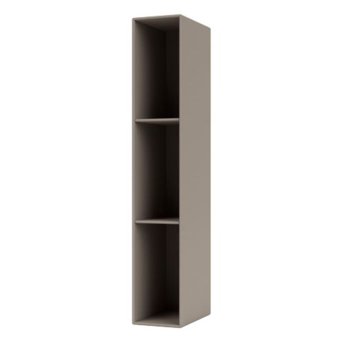 Montana Sidehængt Reol m. 3 Hylder Højre H: 138 cm - 141 Truffle