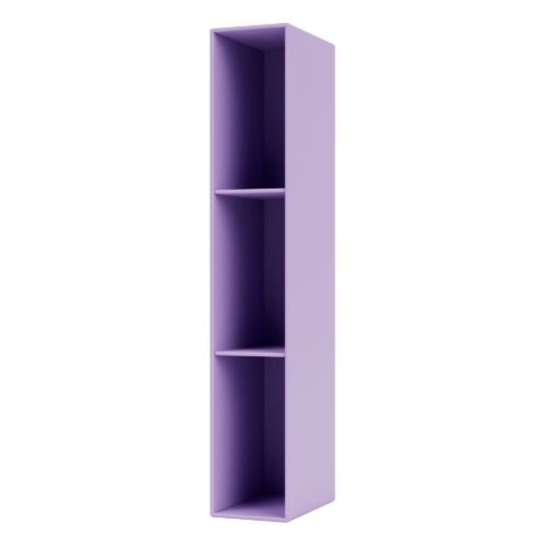 Montana Sidehængt Reol m. 3 Hylder Højre H: 138 cm - 164 Iris