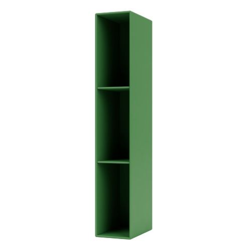 Montana Sidehængt Reol m. 3 Hylder Højre H: 138 cm - 152 Parsley