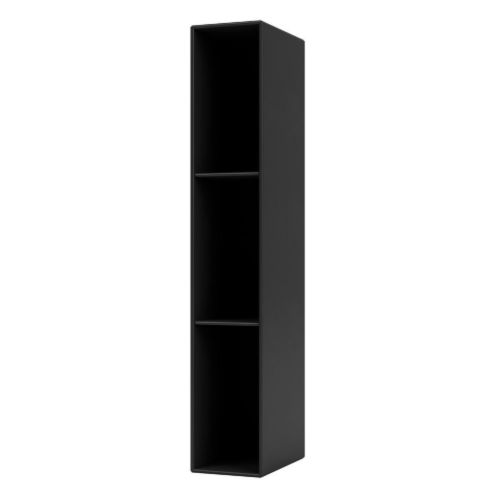 Montana Sidehængt Reol m. 3 Hylder Højre H: 138 cm - 05 Black