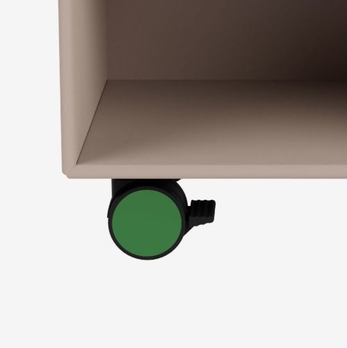 BRUG IKKE Montana SRCO Hjul til reolmodul 4 stk. H: 7,8 cm - 152 Parsley