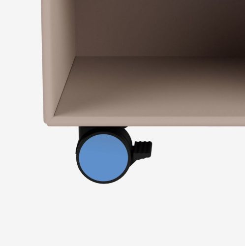 BRUG IKKE Montana SRCO Hjul til reolmodul 4 stk. H: 7,8 cm - 154 Azure