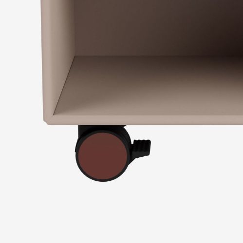 BRUG IKKE Montana SRCO Hjul til reolmodul 4 stk. H: 7,8 cm - 155 Masala