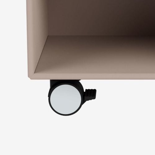 BRUG IKKE Montana SRCO Hjul til reolmodul 4 stk. H: 7,8 cm - 156 Oyster