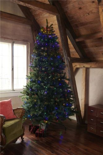 Sirius Knirke Weihnachtsbaumlichterkette H: 1,8 m - Mehrfarbig OUTLET