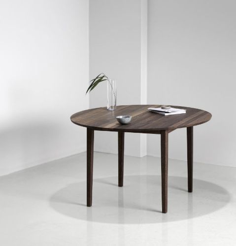Sibast Furniture No 3 Table Extension Ø: 140 cm - Walnut Natural Oil