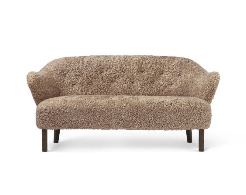 Audo Copenhagen Ingeborg 2,5 Pers. Sofa L: 160 cm - Sheepskin Sahara/Røget Eg