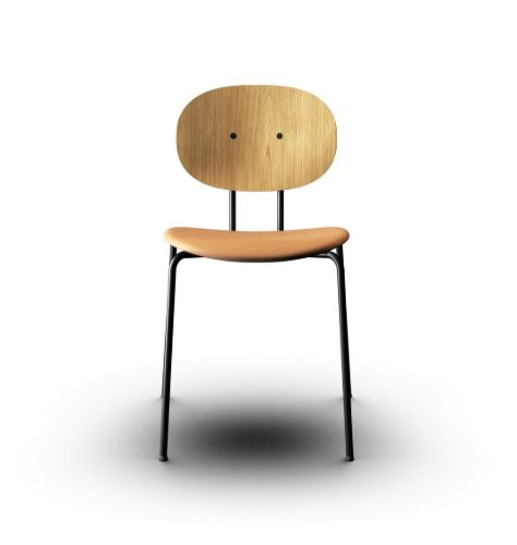 Sibast Furniture Piet Hein Chair SH: 45 cm - Oil Oak/Dunes Cognac