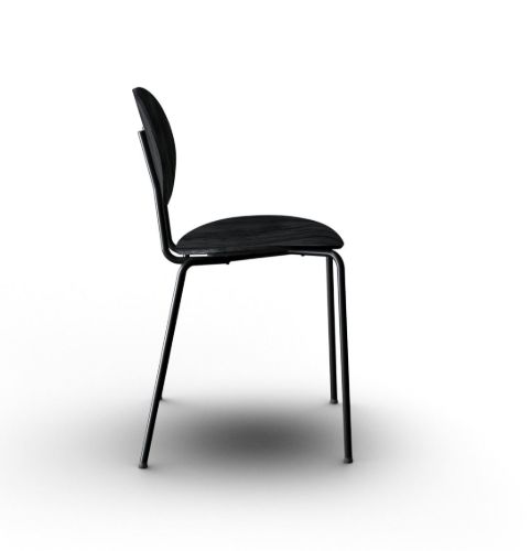 Sibast Furniture Piet Hein Stuhl SH: 45 cm – Schwarze Eiche