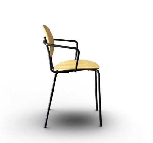 Sibast Furniture Piet Hein Stuhl m. Armlehnenhöhe: 45 cm – Öleiche
