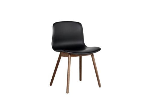 HAY AAC 13 About A Chair SH: 46 cm - Lacquered Solid Walnut/Sense Black
