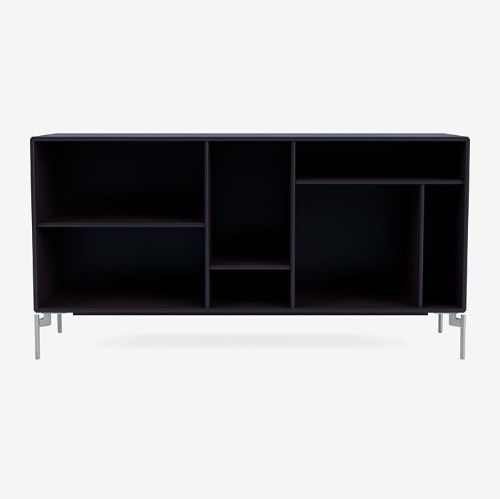 Montana Mega 200801 Beistelltisch mit Beinen 115,2x38 cm - 147 Shadow / Food Room