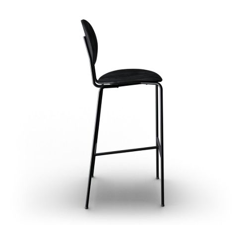 Sibast Furniture Piet Hein Barstuhl SH: 75 cm – Schwarze Eiche