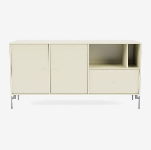 Montana Mega 200803 Beistelltisch mit Beinen 115,2x38 cm - 150 Vanille / Essensraum