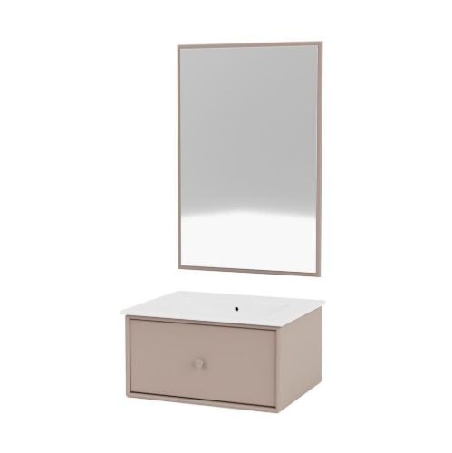 Montana Bathroom Type 1 - 137 Mushroom / White Table Top