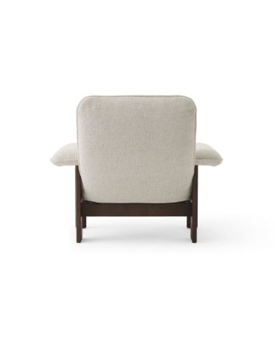 Audo Copenhagen Brasilia Lounge Chair SH: 39 cm - Dunkel gebeizte Eiche/Moos