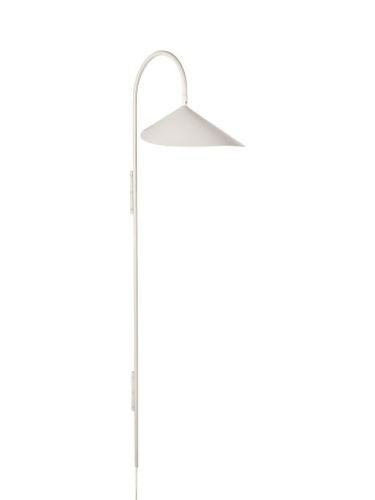 Ferm Living Arum Drehbare Wandleuchte, hoch, H: 127 cm – Kaschmir