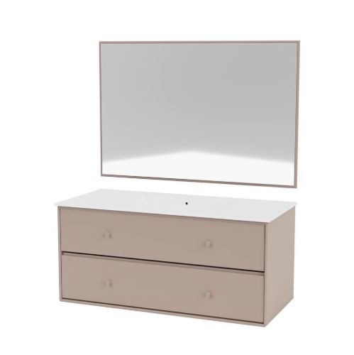 Montana Bathroom Type 3 - 137 Mushroom / White Table Top
