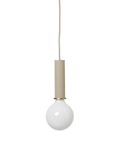 Ferm Living Socket Pendant High H: 17 cm - Cashmere