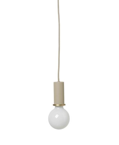 Ferm Living Socket Pendant Low H: 10,2 cm - Cashmere