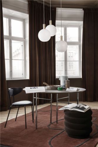 Ferm Living Opal Shade Sphere Ø: 25 cm - Weiß