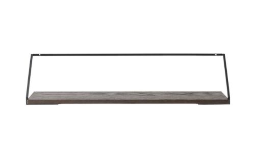 Audo Copenhagen Schienenregal B: 92 cm – Eiche dunkel gebeizt
