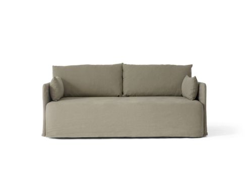 Audo Copenhagen Offset 2 Pers. Sofa med Løst Betræk L: 178 cm - Cotlin Poppy Seed