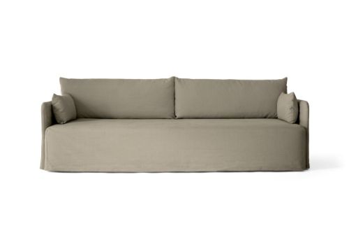 Audo Copenhagen Offset 3 Pers. Sofa med Løst Betræk L: 228 cm - Cotlin Poppy Seed