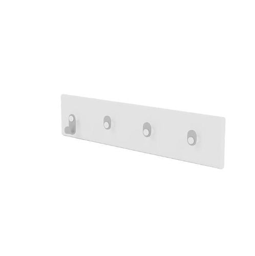 Montana QS Knagerække med 4 knager 10x46,8 cm - 101 New White
