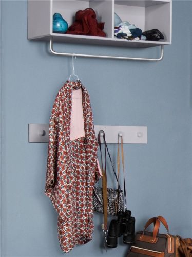 Montana Garderobe mit 6 Haken 10x69,6 cm – 101 New White
