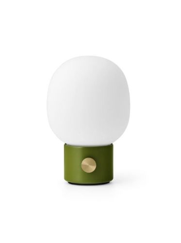 Audo Copenhagen JWDA Bordlampe Trådløs H: 21,5 cm - Dusty Green