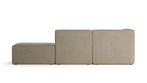 Audo Copenhagen Eave Corner Modular Sofa 86 3 Pers. Linksgerichtet mit Pouf L: 236 cm – Bouclé 02