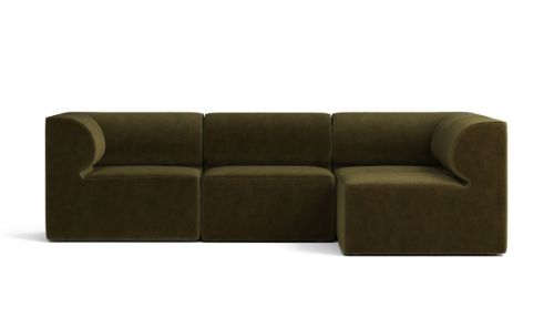 Audo Copenhagen Eave Hjørne Modulsofa 86 4 Pers. Højrevendt L: 236 cm - Champion 035
