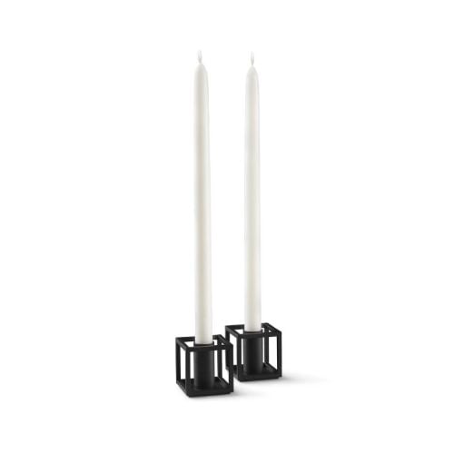 Audo Copenhagen Kubus Micro 3,5x3,5 cm 2 stk - Sort