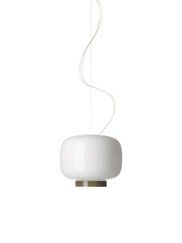 Foscarini Chouchin 3 Reverse Pendel LED H: 25 cm - Hvid/Grå