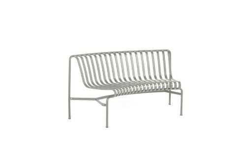 HAY Palissade Park Dining Bench In / Add On / 1 pcs. L: 159 cm - Sky Grey