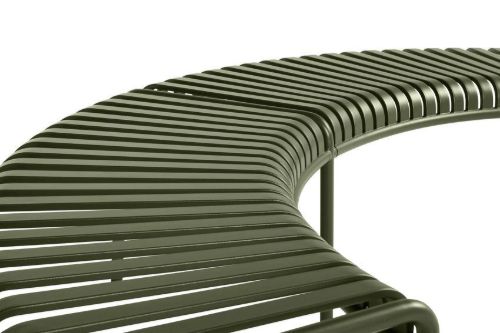 HAY Palissade Parkbank inkl. Mittelbein L: 218 cm – Oliv