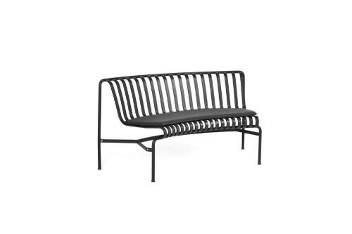HAY Palissade Park Esszimmerbankkissen / 1 Stk. L: 121,5 cm - Anthrazit
