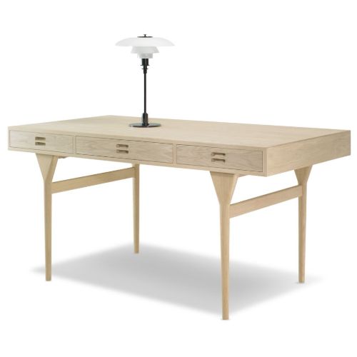 Snedkergaarden Nanna Ditzel ND93 Schreibtisch mit 3 Schubladen B: 145 cm – Eiche Klaröl