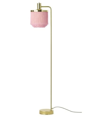 Warm Nordic Fringe Floor Lamp H: 126 cm - Pale Pink